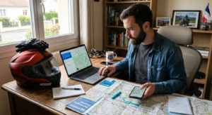 Préparer un road trip moto