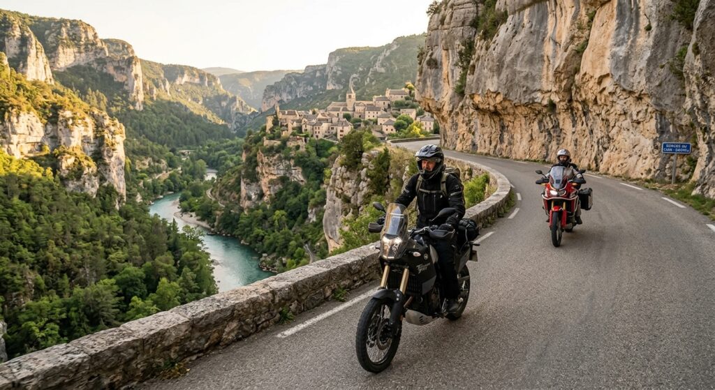 Road trip moto