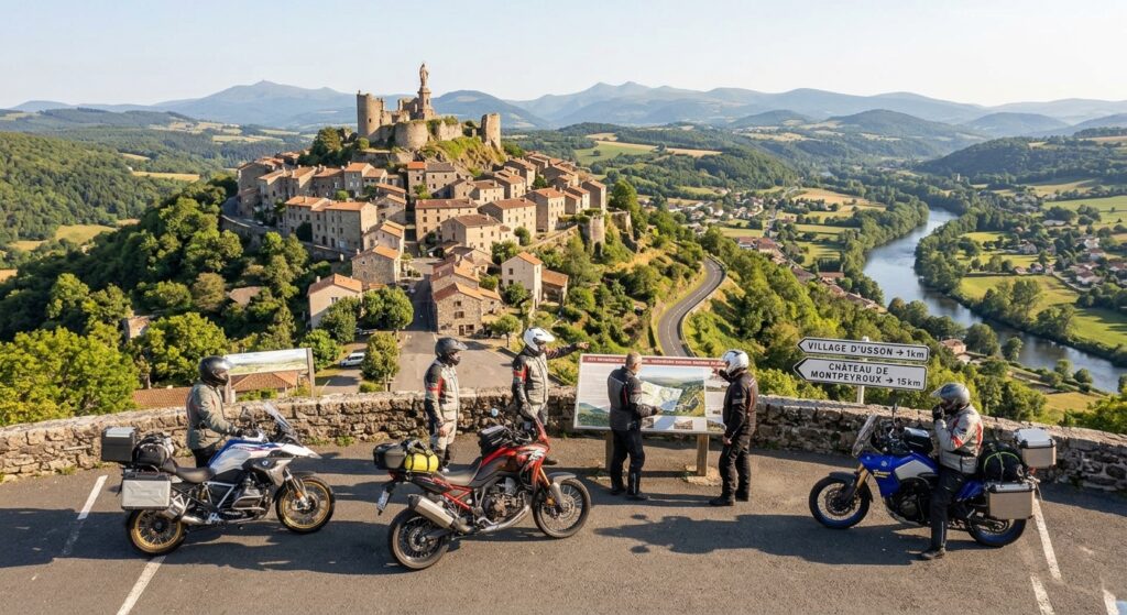 Road trip moto